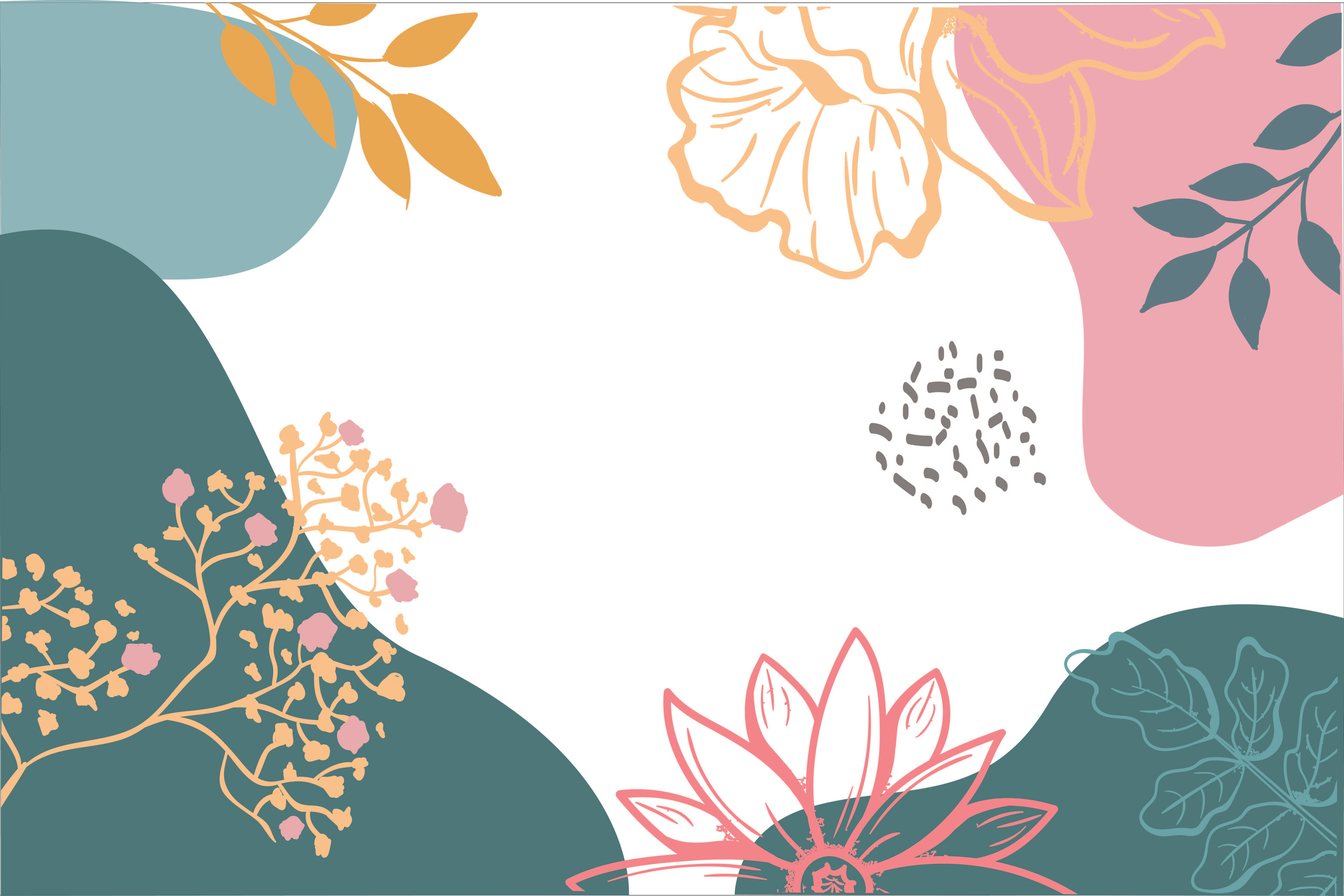 Floral abstrac Background